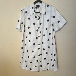 Polka Dot Short Sleeve Shirt